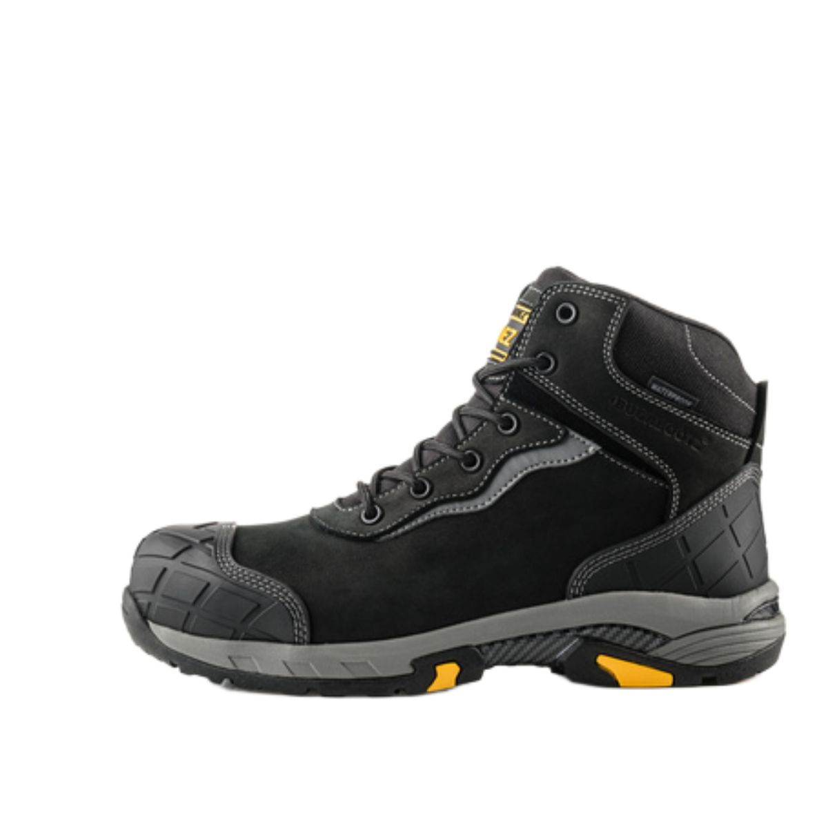BUCKBOOTZ BLITZ SAFETY BOOTS BLACK SIZE 11