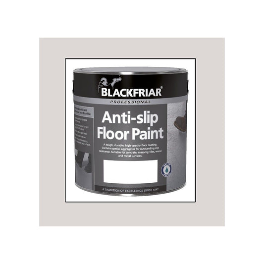 BLACKFRIARS ANTI SLIP SAFETY FLOOR PAINT 5l LIGHT GREY BFZ040008A1