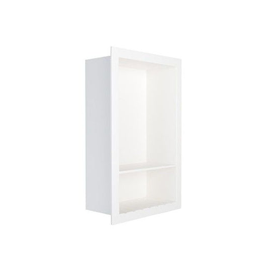 14000075 WETWALL SHOWER DOUBLE SHELF RECESSED NICHE