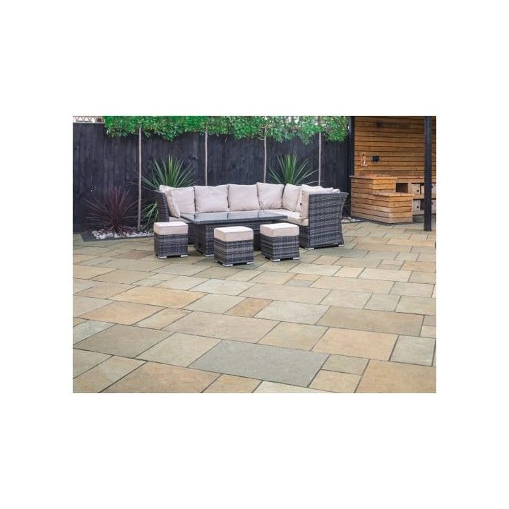 MARSHALLS LIMESTONE ALURI 5-SIZE PROJECT PACK (11.69m2) RUSTIC OCHRE NS5019000
