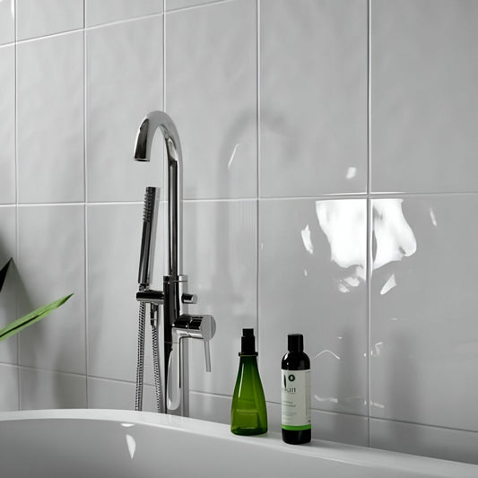 YTC KA2520BUWH BUMPY TILE 250 x 200mm WHITE (20 TILES PER M2)