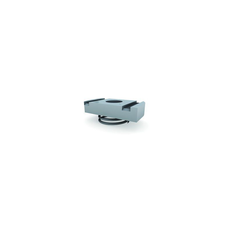UNITRUNK UCM8/S SHORT SPRING CHANNEL NUT BZP 8mm