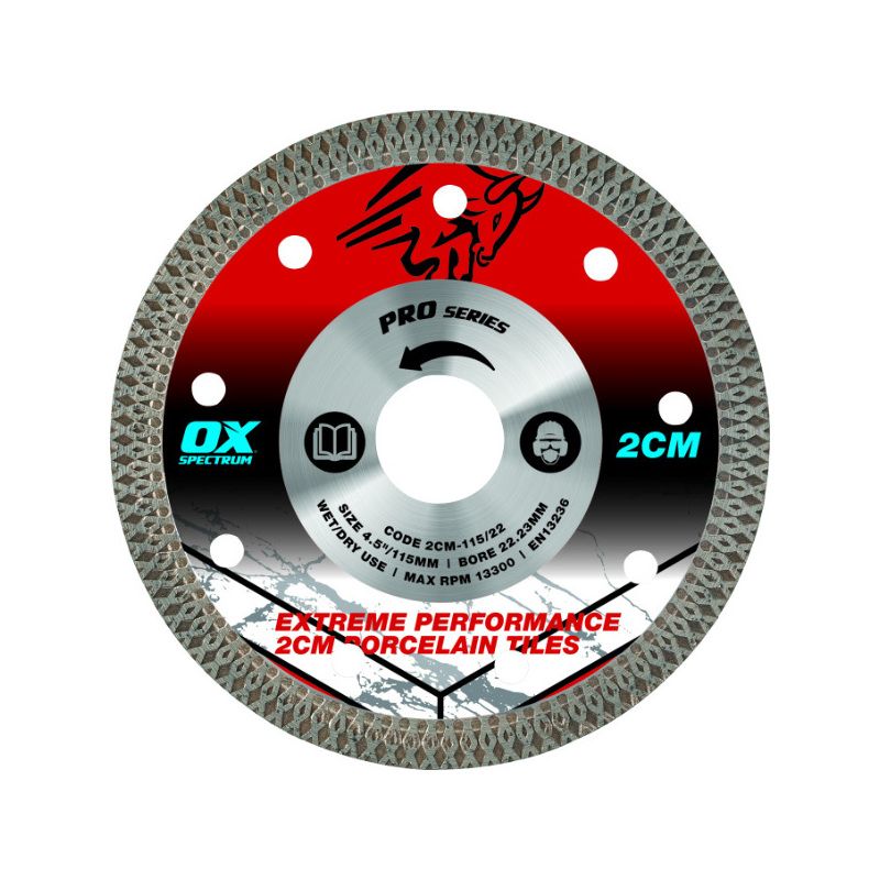 SPECTRUM MPT-300/20 PRO 2CM PORCELAIN CUTTING BLADE 