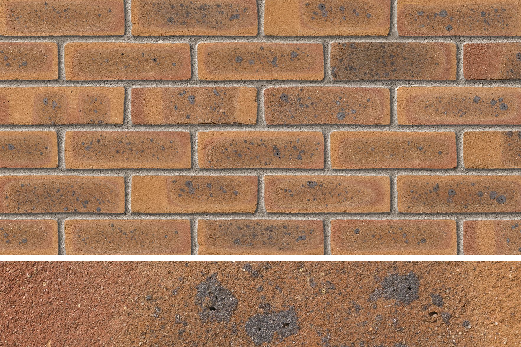 IBSTOCK PARKHOUSE NEW SANDHURST STOCK BRICK 65mm (100 PER LEG) A3057A
