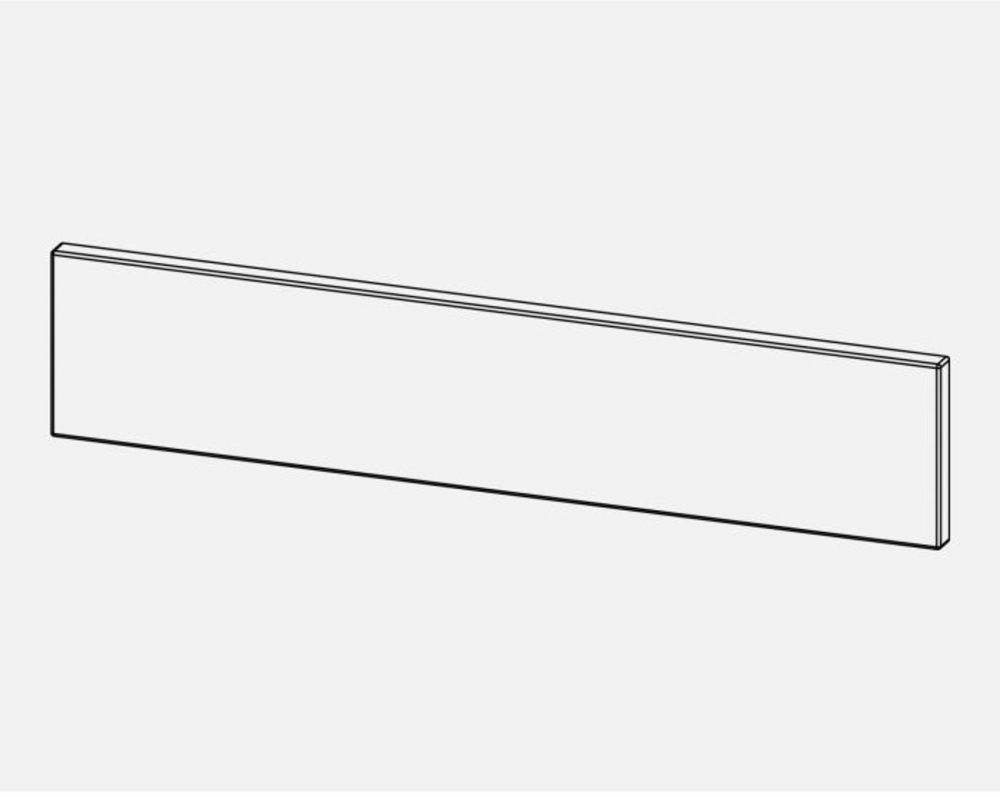 TKC 30314049 HEATH DRAWER FRONT 140 x 496mm LIGHT GREY MATT