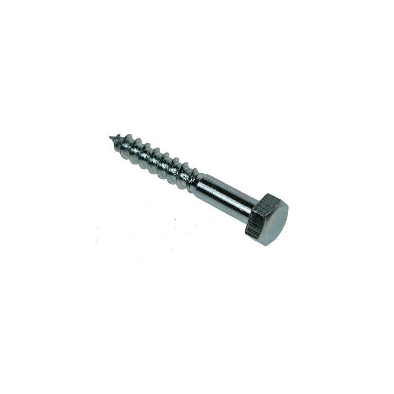 BZP COACH SCREWS HEX HEAD M6 x 70mm OJ003115