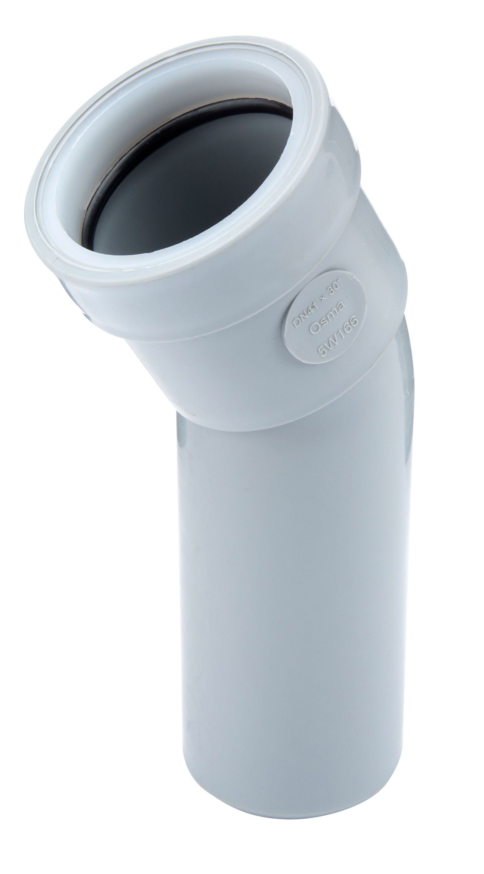 OSMAWELD 5W166 PP SPIGOT BEND 40mm 5W166G GREY