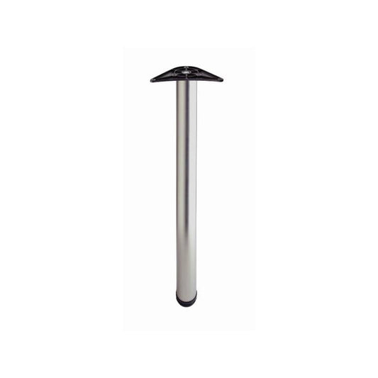 ROTHLEY HCFAQ70086 WORKTOP LEG 870 x 60mm BRUSHED NICKEL