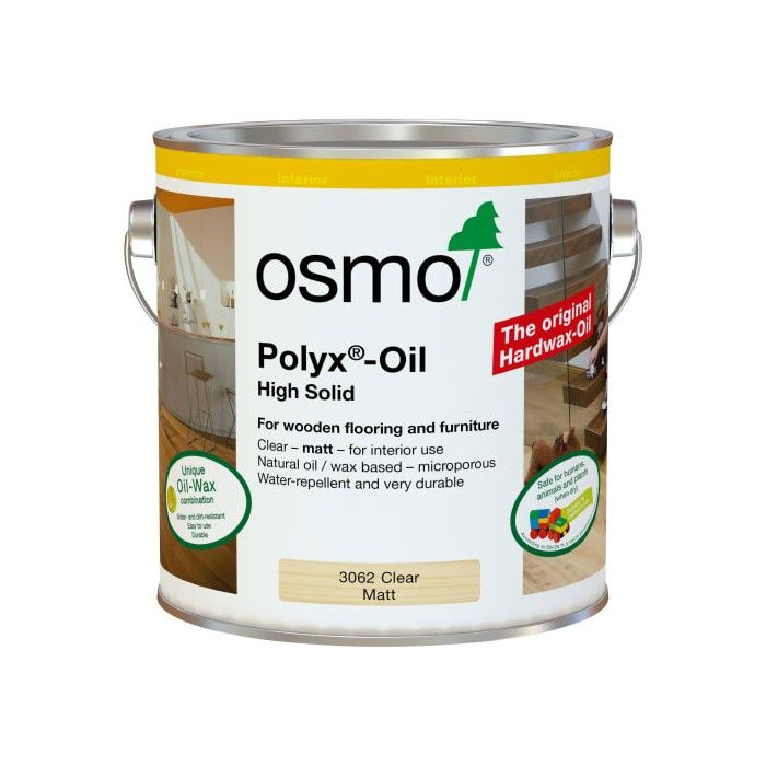 OSMO 3062C POLYX OIL 750ml CLEAR MATT