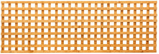 GRANGE BADSQ61 SQUARE BADMINTON TRELLIS 0.61 x 1.83m GOLDEN BROWN