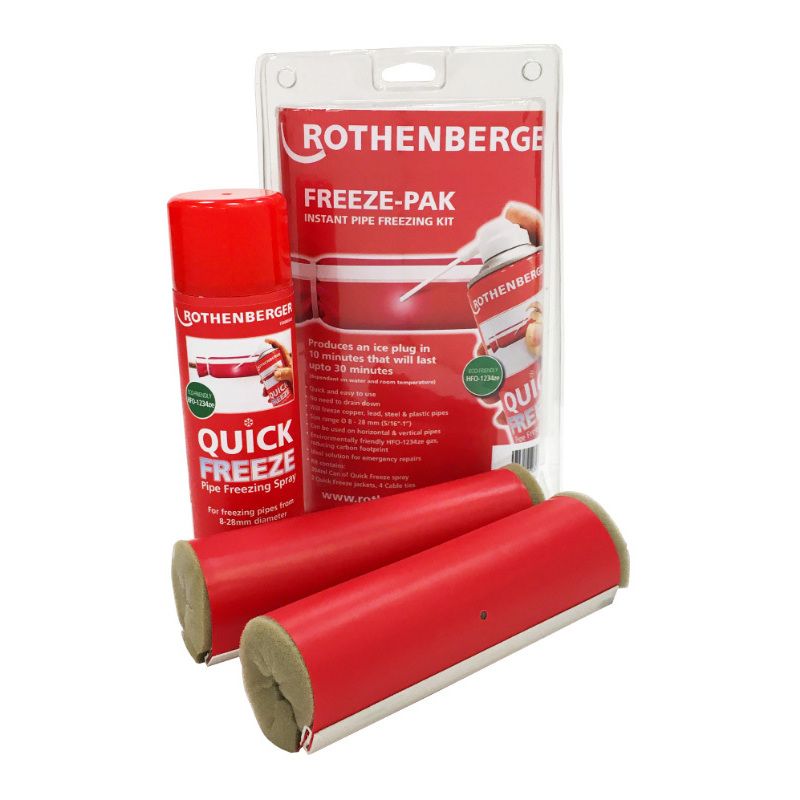 ROTHENBERGER FREEZE-PAK PIPE FREEZING KIT 1000003034