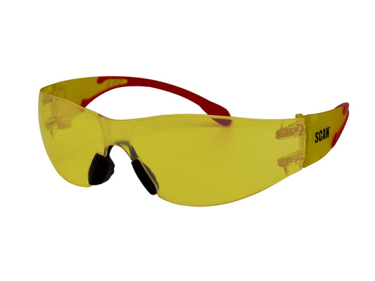 SCAN FLEXI SPECTACLES AMBER SCAPPEFSAMB
