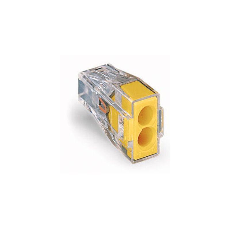 WAGO 773-102 PUSHWIRE CONNECTOR 2WAY 2.5mm (BOX 100)