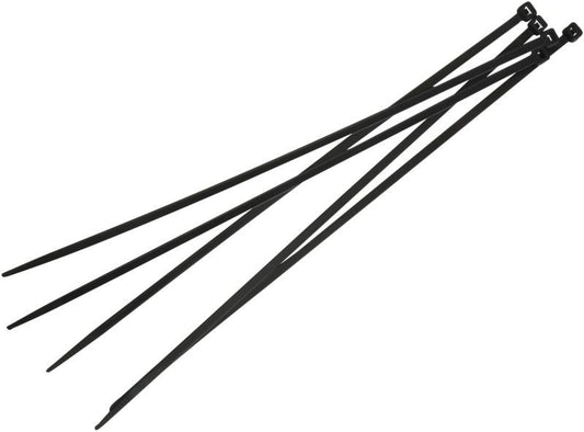 FAITHFULL FAICT300B CABLE TIES 4.8 x 300mm BLACK (PACK 100)