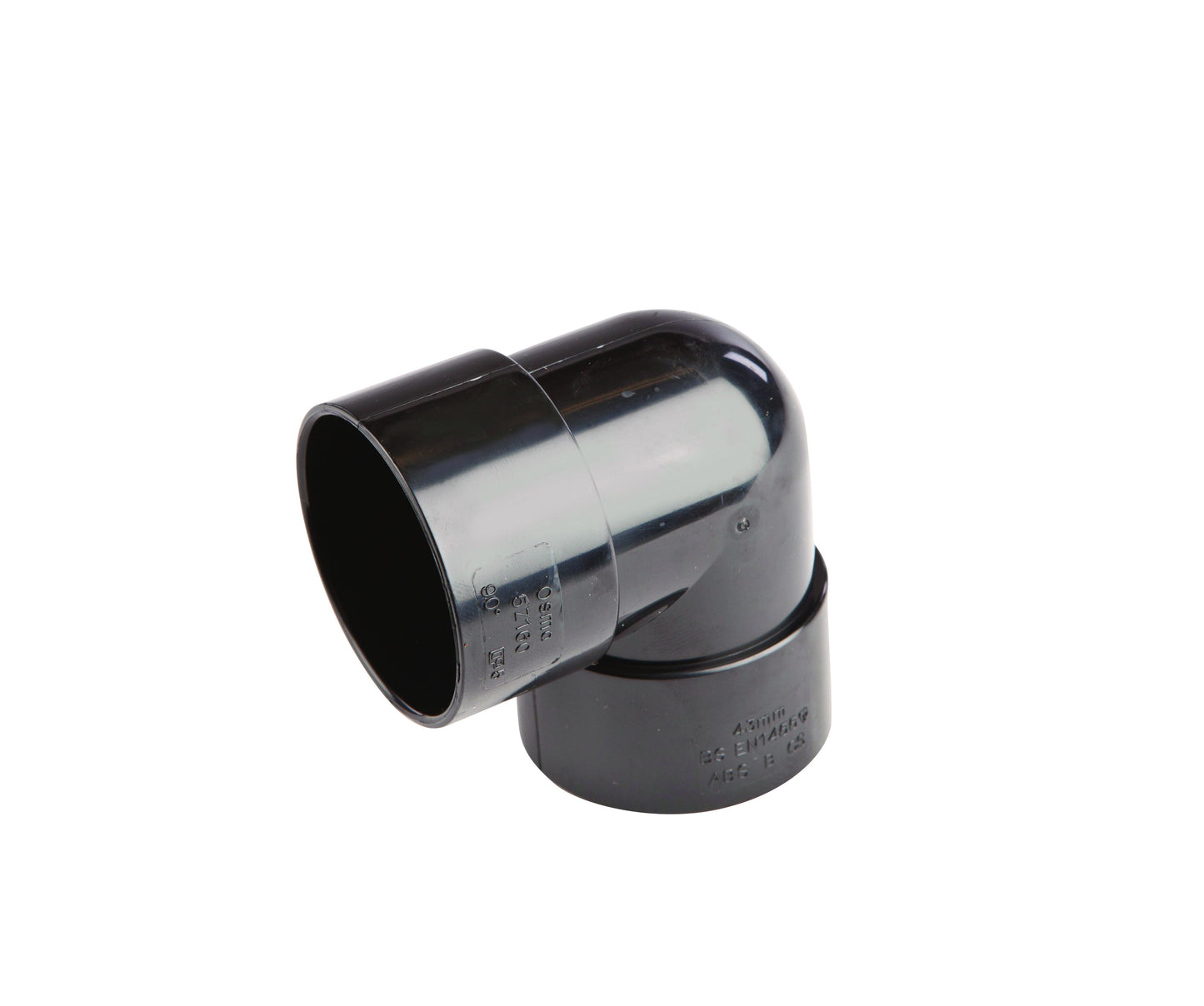 OSMASOIL KNUCKLE BEND 90deg 50mm 2Z160B BLACK