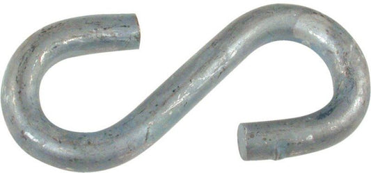 50 x 4.8mm No 313 BZP S HOOK PREPACKED 313-PP0050ZP