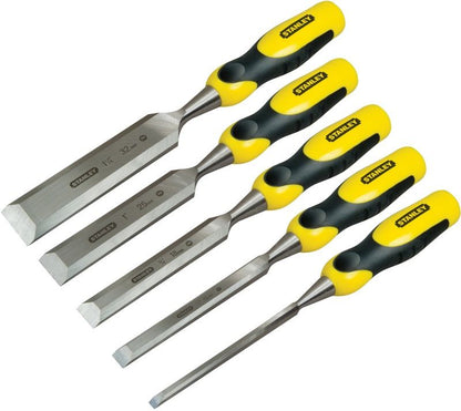 STANLEY STA216885 ASSORTED DYNAGRIP STRIKE CAP CHISEL SET 6-32mm (5 PIECE)