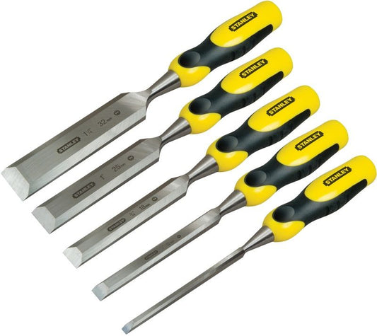 STANLEY STA216885 ASSORTED DYNAGRIP STRIKE CAP CHISEL SET 6-32mm (5 PIECE)