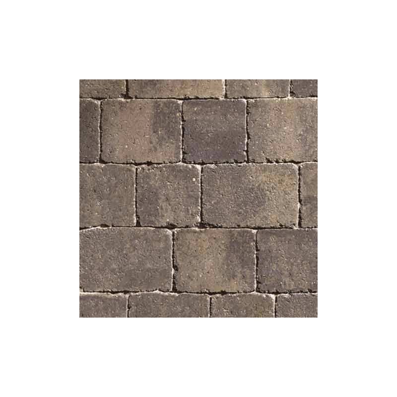 PLASMOR PAVIOURS SORRENTO TUMBLED SETTS 60mm 0.612m2 PER LAYER PEAKSTONE (WESTERN) 60SRPS