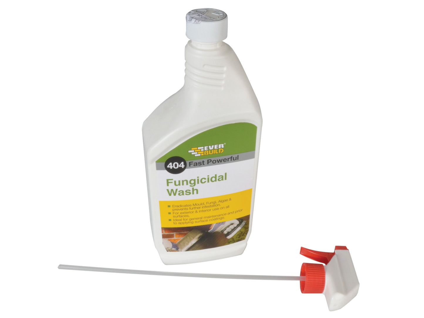 EVERBUILD EVBFUN1 EXTERIOR/INTERIOR FUNGICIDAL WASH SPRAY GUN 1l
