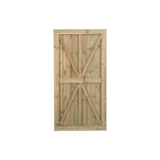 GRANGE GSFEGTG SUPERIOR FEATHEREDGE GATE 1.8m GREEN
