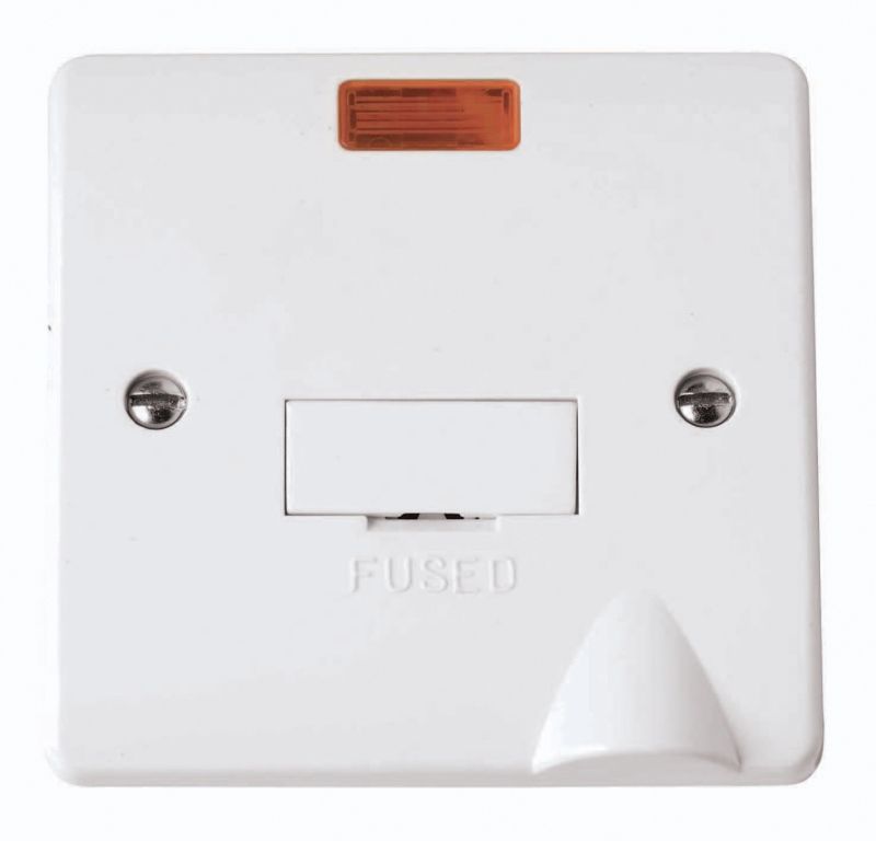 CLICK CMA053 FUSED CONNECTION UNIT NEON UNSWITHCED 13a
