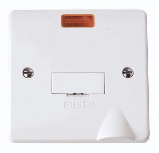 CLICK CMA053 FUSED CONNECTION UNIT NEON UNSWITHCED 13a