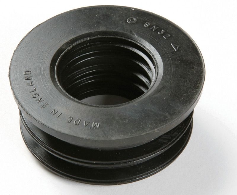 POLYPIPE RUBBER SOIL BOSS ADAPTOR 40mm SN40