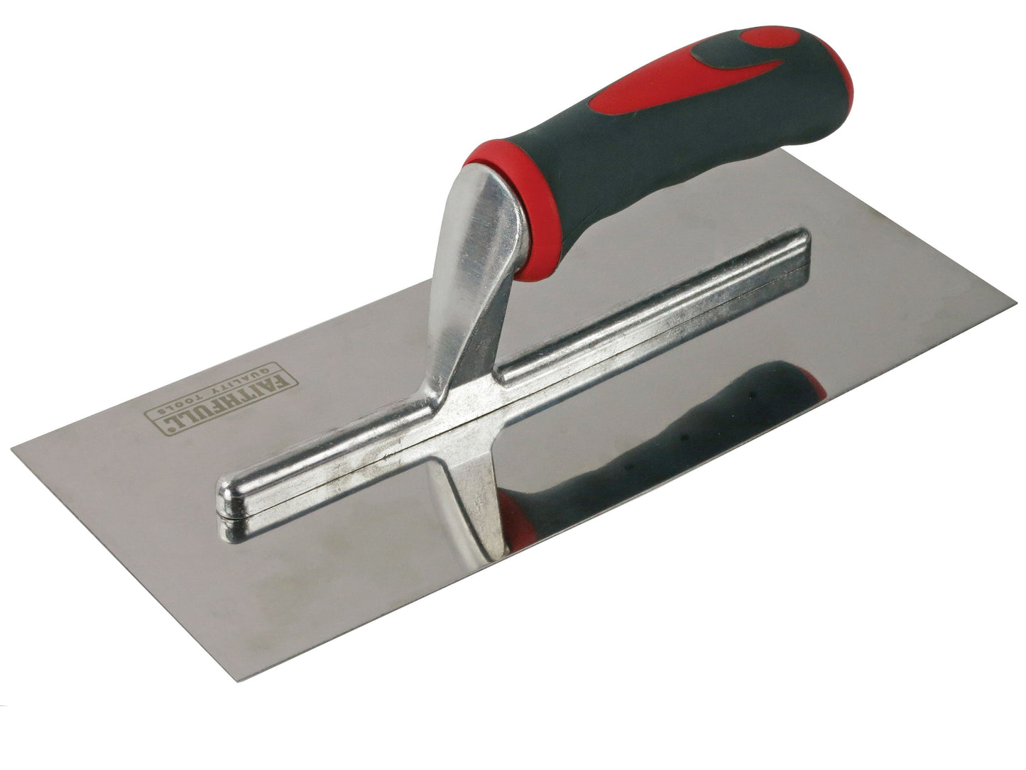FAITHFULL FAISGTP11SS SOFT GRIP PLASTERS TROWEL 4.3/4 x 11" STAINLESS STEEL