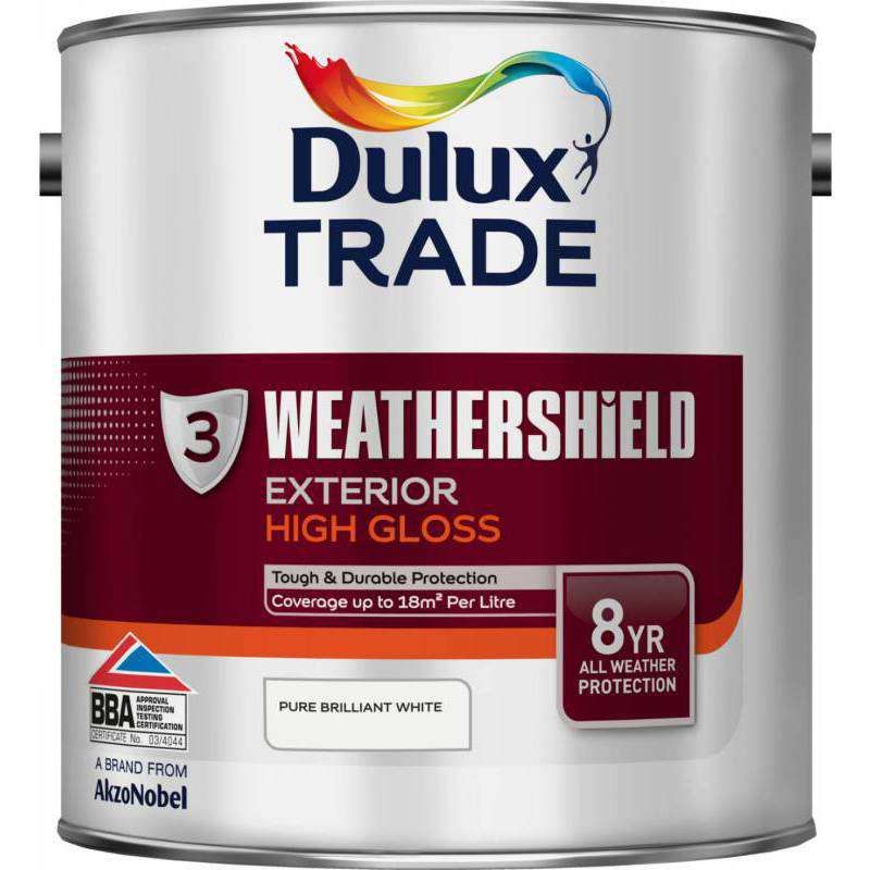 DULUX TRADE WEATHERSHIELD GLOSS BASE 2.5l EXTRA DEEP 5180445
