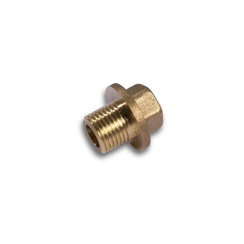 EMBRASS BRASS FLANGED PLUG 3/8" 348212