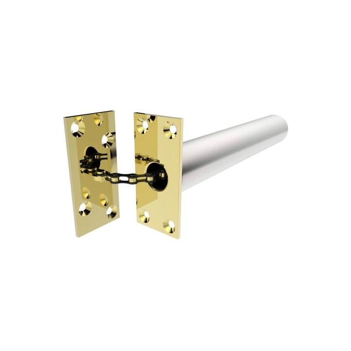 CONCELAED CHAIN SPRING DOOR CLOSER CHROME PLATED AA45EB