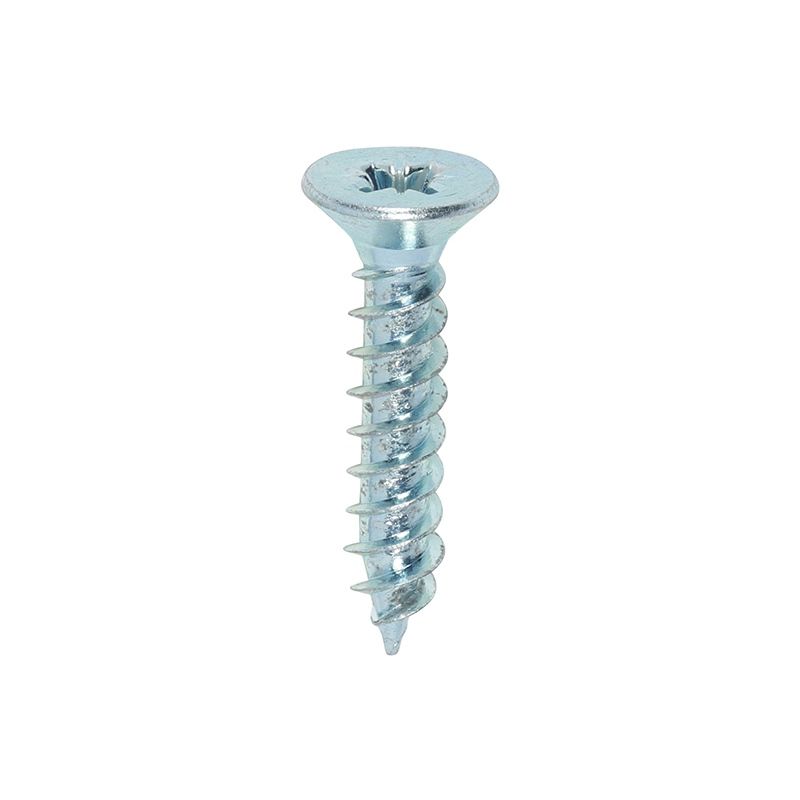 TIMCO TWINTHREAD CSK BZP WOODSCREWS 10 x 1" (BOX 200) 00101CWZ