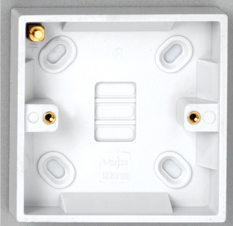 DETA V1220E 1-GANG PATTRESS 16mm WITH E TERM