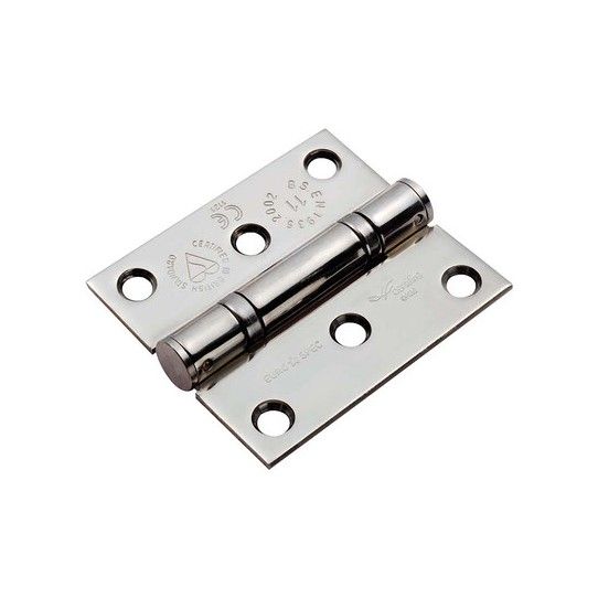 EUROSPEC 102mm X 76mm BRIGHT STAINLES STEEL BALL BEARING HINGE GRADE 13 HIN1433P/13BSS