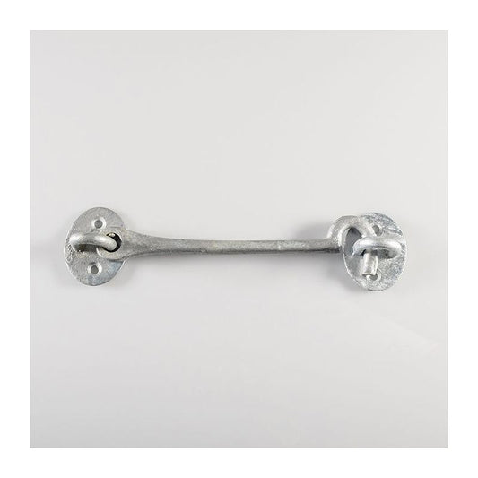 CARLISLE BRASS ZINC PLATED CAST CABIN HOOK 150mm ICH150ZP/BP
