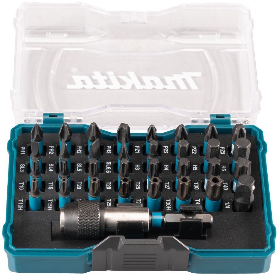 Makita 33 Piece Impact Rated Screw Bit Set | E-12441