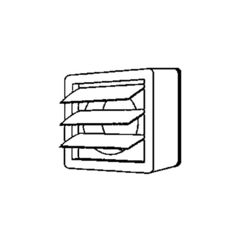 MANROSE WINDOW VENT KIT 100mm 1269