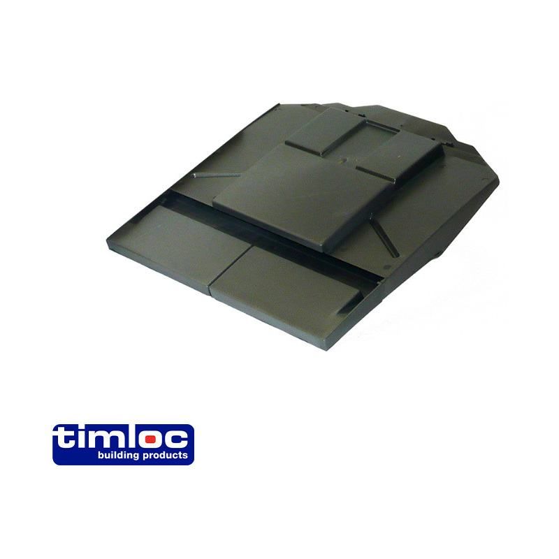 TIMLOC PLAIN TILE VENT SLATE GREY TV8