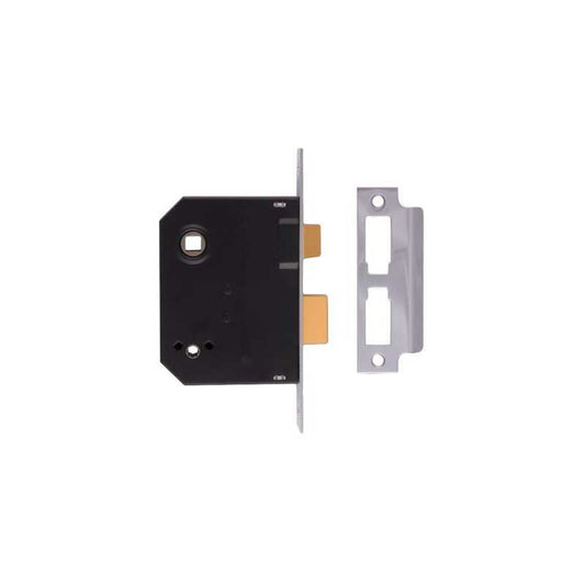 UNION 3 LEVER BATHROOM LOCK 63mm CHROME Y2294-CH-2.50
