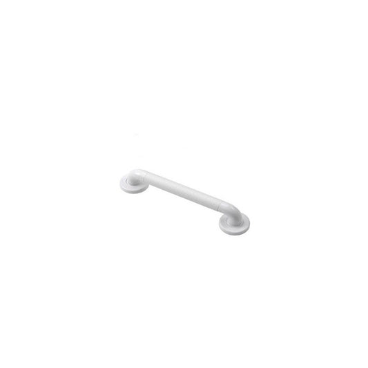 BATHEX PLASTIC FLUTED RIBBED GRAB RAIL 35 x 600mm WHITE 32660