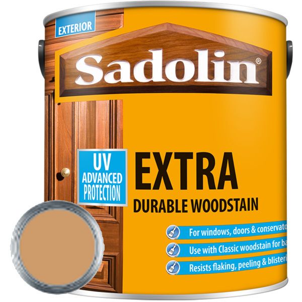 SADOLIN EXTRA EXTERIOR WOODSTAIN 2.5l NATURAL 5028579