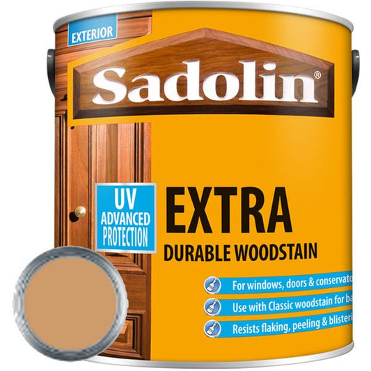 SADOLIN EXTRA EXTERIOR WOODSTAIN 2.5l NATURAL 5028579