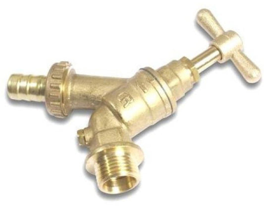 EMBRASS EP HOSE UNION BIB TAP 1/2" DZR C/W DOUBLE CHECK VALVE 301317