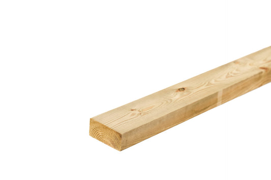 47mm x 100mm Sawn Treated Timber C16/C24 (4" x 2") 3.6m