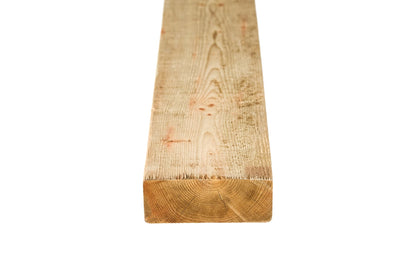 47mm x 125mm Sawn Treated Timber C16/C24 (5" x 2") 2.4m - Pack of 88