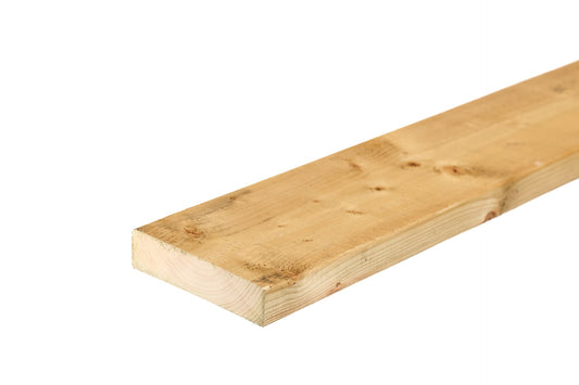 47mm x 200mm Sawn Treated Timber C24 (8" x 2") 3.6m