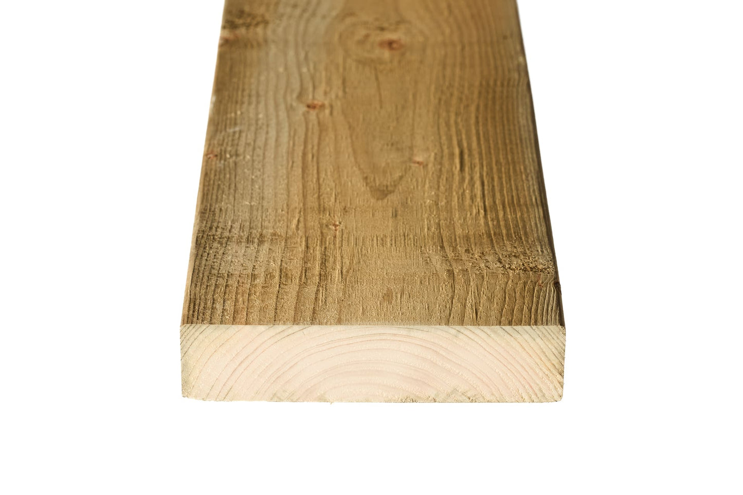 47mm x 200mm Sawn Treated Timber C24 (8" x 2") 4.8m - Pack of 55