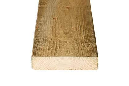 47mm x 200mm Sawn Treated Timber C24 (8" x 2") 4.8m - Pack of 55
