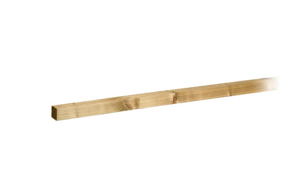 47mm x 50mm Sawn Treated Timber (2" x 2") 4.8m
